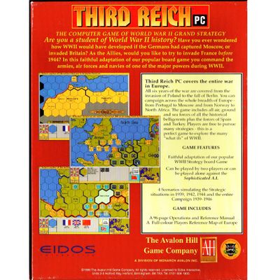 THIRD REICH PC BIGBOX