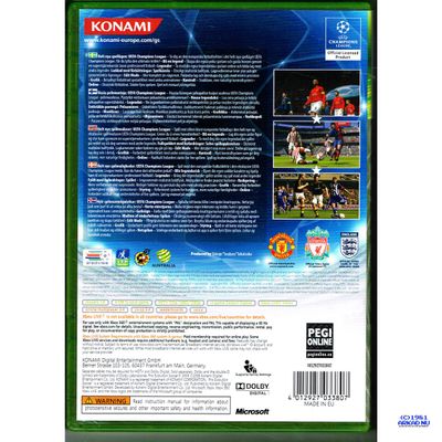 PRO EVOLUTION SOCCER PES 2009 XBOX 360