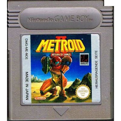 METROID II RETURN OF SAMUS GAMEBOY