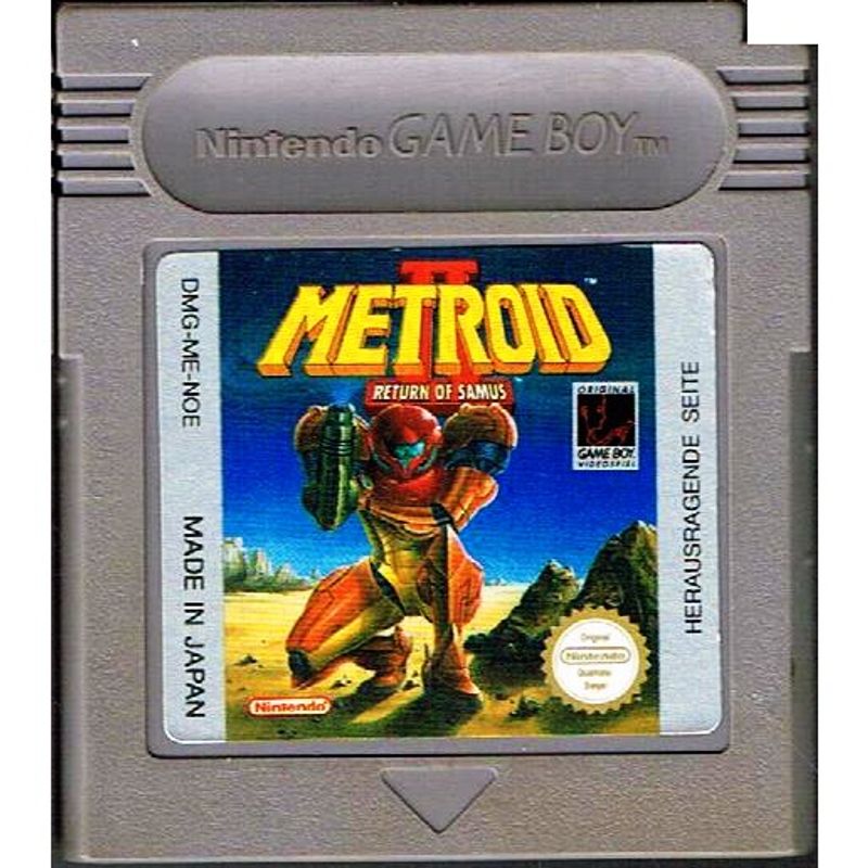 METROID II RETURN OF SAMUS GAMEBOY