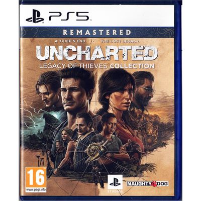 UNCHARTED LEGACY OF THIEVES COLLECTION REMASTERED PS5
