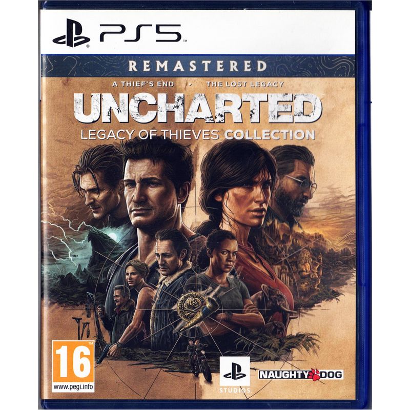 UNCHARTED LEGACY OF THIEVES COLLECTION REMASTERED PS5