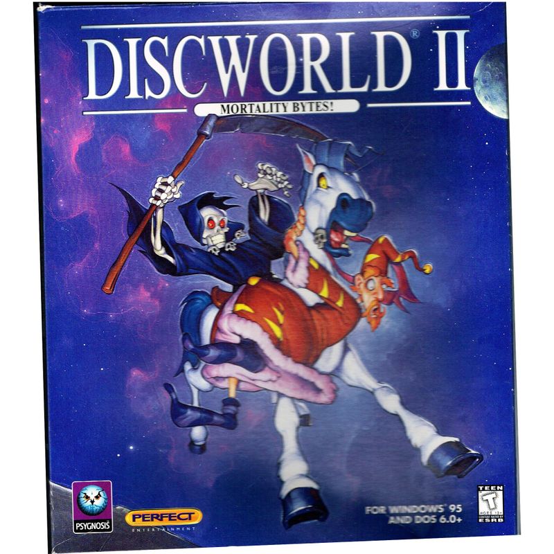 DISCWORLD II MORTALITY BYTES PC BIGBOX