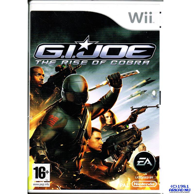 GI JOE THE RISE OF COBRA WII