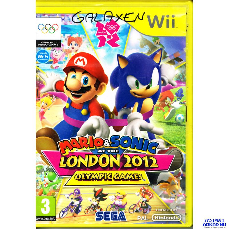 MARIO & SONIC AT THE LONDON 2012 OLYMPIC GAMES WII