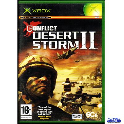 CONFLICT DESERT STORM II XBOX