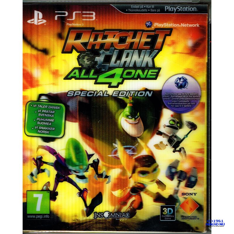 RATCHET & CLANK ALL 4 ONE SPECIAL EDITION PS3