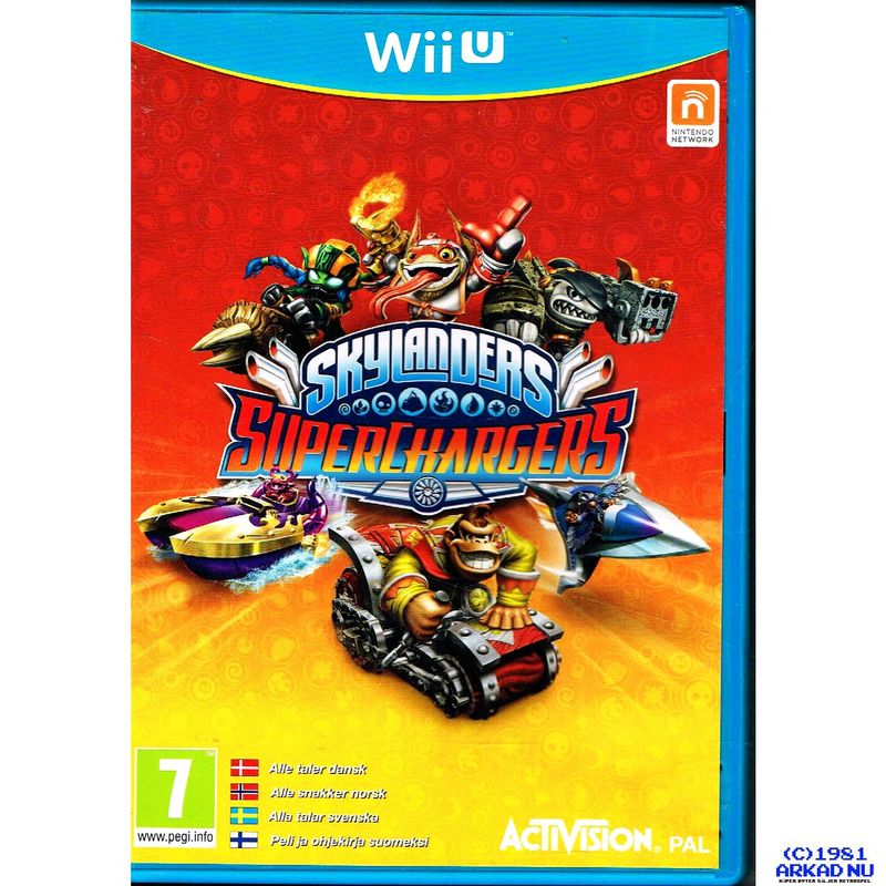 SKYLANDERS SUPERCHARGERS WII U