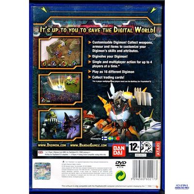 DIGIMON WORLD 4 PS2