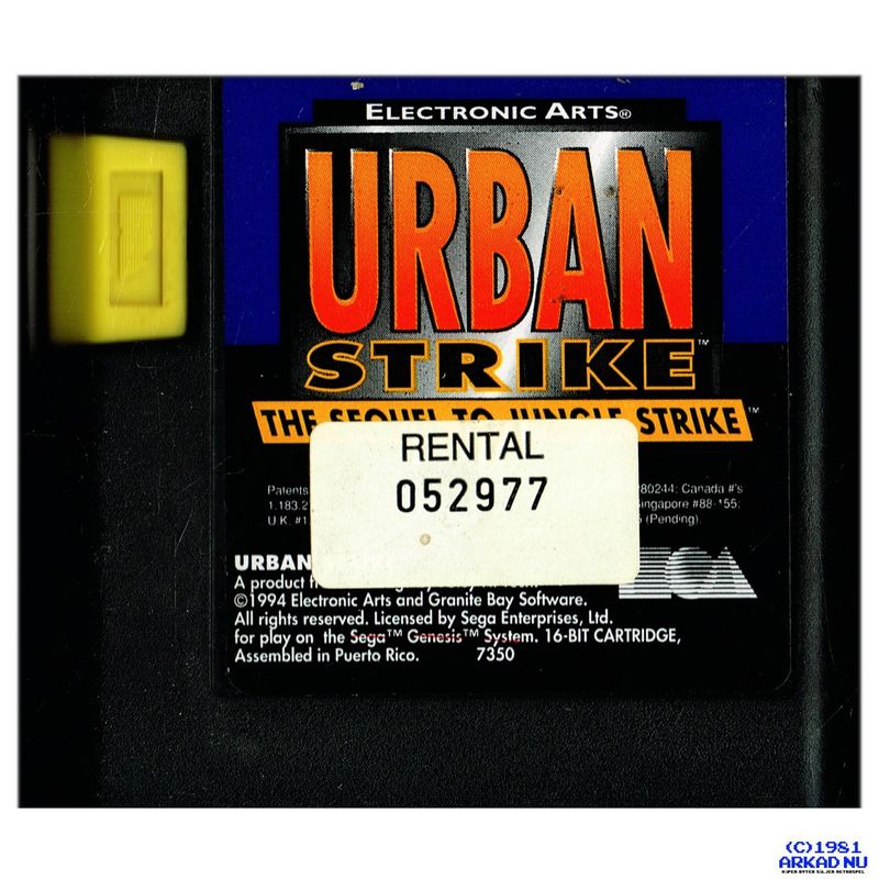 URBAN STRIKE MEGADRIVE RENTAL