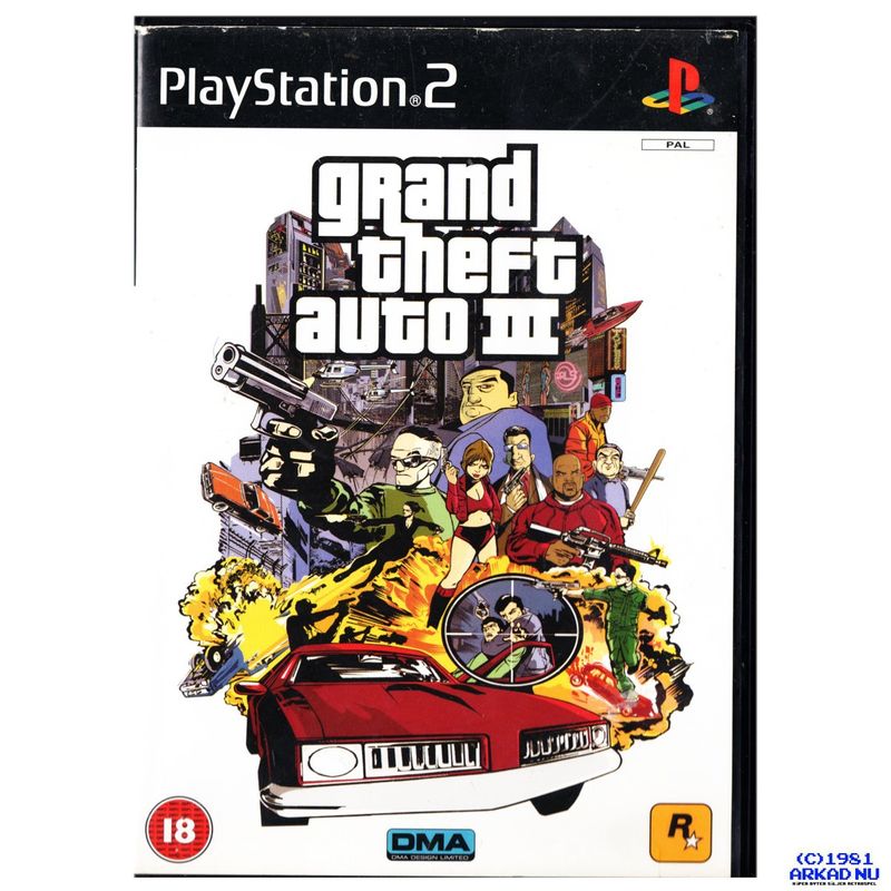 GRAND THEFT AUTO III PS2