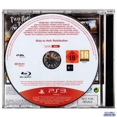 RIDE TO HELL RETRIBUTION PS3 PROMO