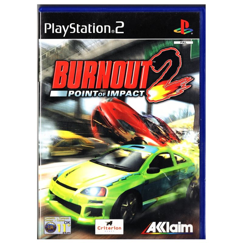 BURNOUT 2 POINT OF IMPACT PS2