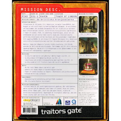 TRAITORS GATE SVENSK VERSION PC BIGBOX