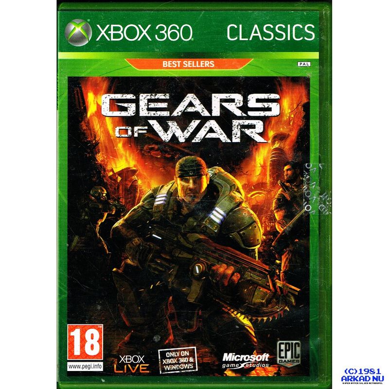 GEARS OF WAR XBOX 360