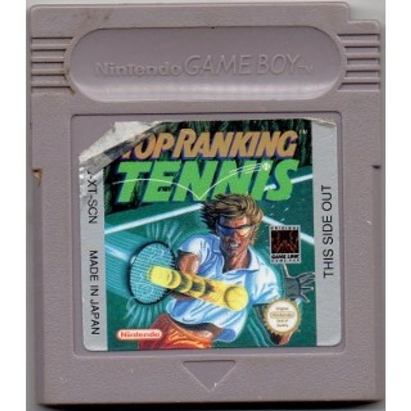 TOP RANKING TENNIS GAMEBOY SCN