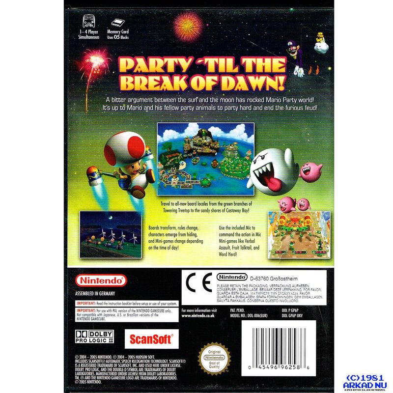 MARIO PARTY 6 GAMECUBE