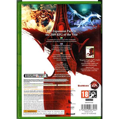 DRAGON AGE ORIGINS AWAKENING XBOX 360