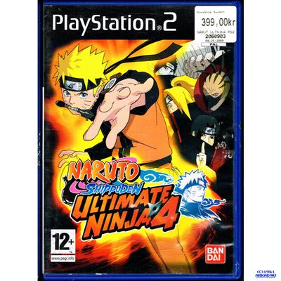 NARUTO SHIPPUDEN ULTIMATE NINJA 4 PS2