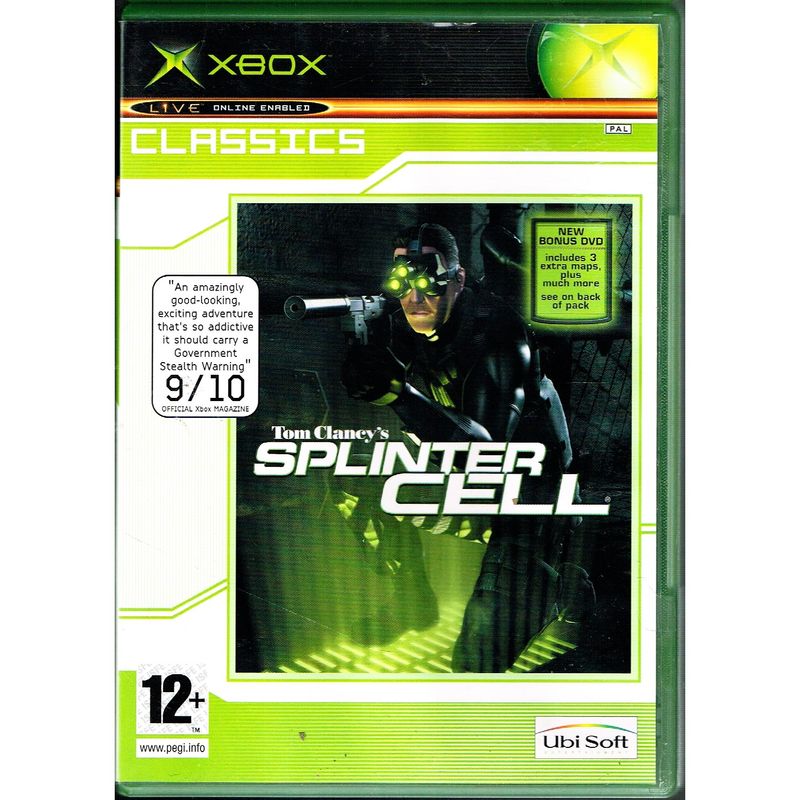 SPLINTER CELL XBOX