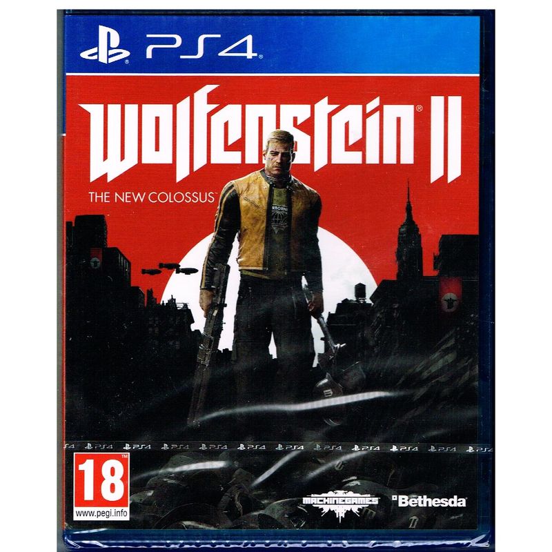 WOLFENSTEIN II THE NEW COLOSSUS PS4