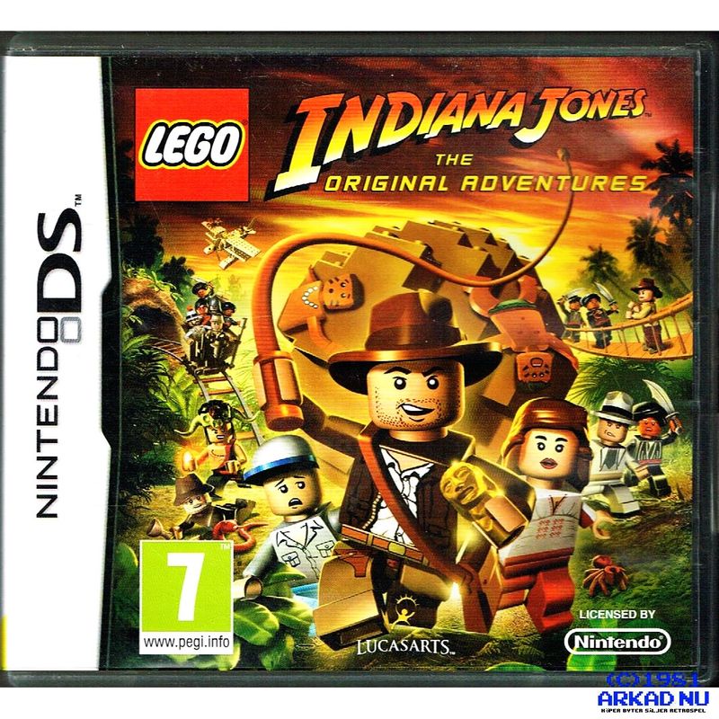 LEGO INDIANA JONES THE ORIGINAL ADVENTURE DS