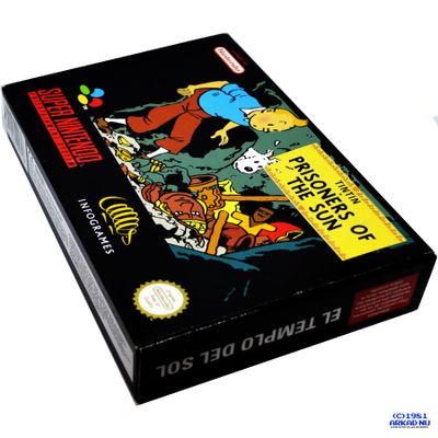 TINTIN PRISONERS OF THE SUN SNES