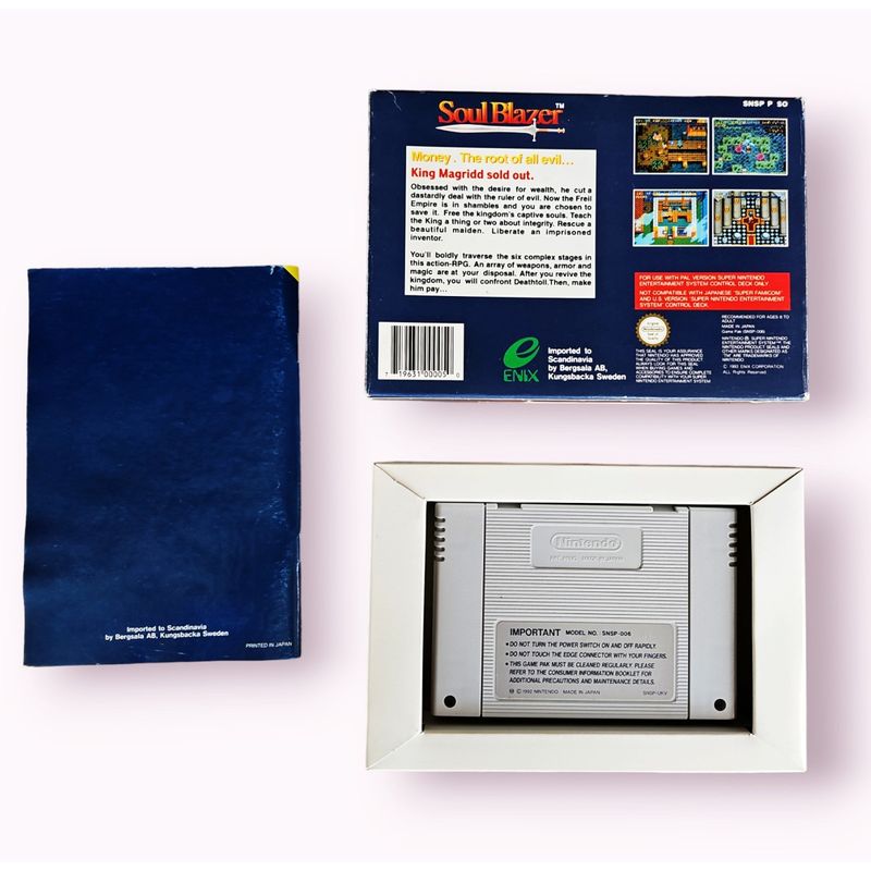 SOUL BLAZER SNES SCN