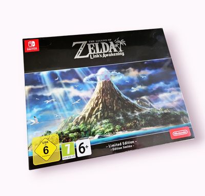 THE LEGEND OF ZELDA LINKS AWAKENING LIMITED EDITION SWITCH