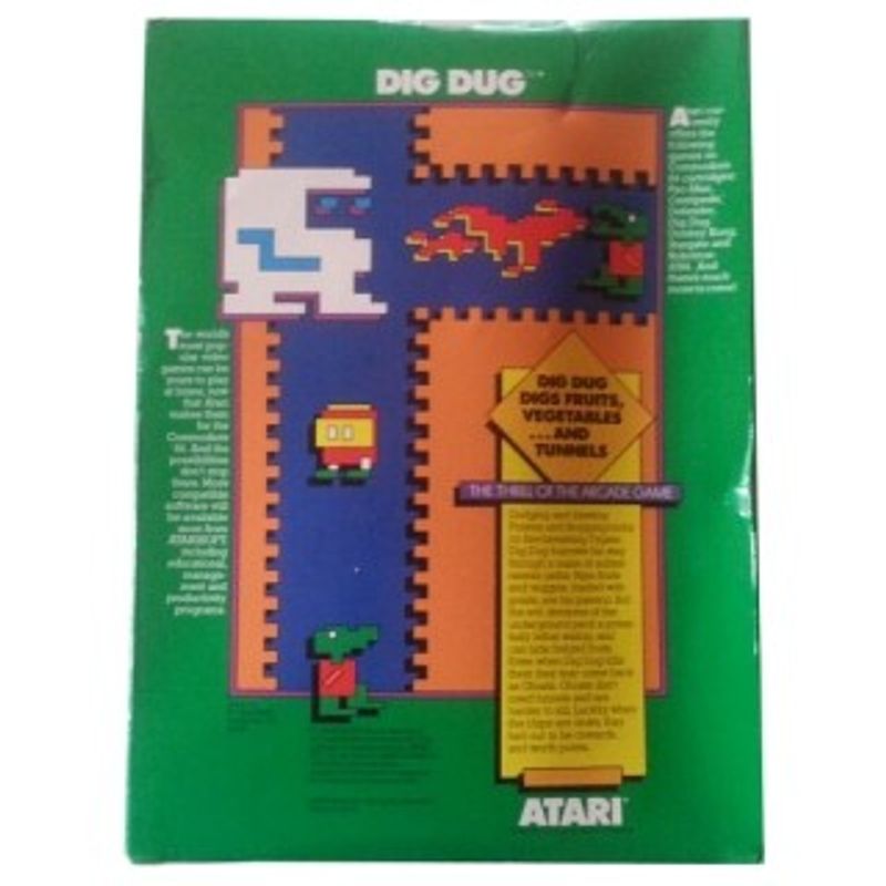 DIG DUG C64 Cartridge