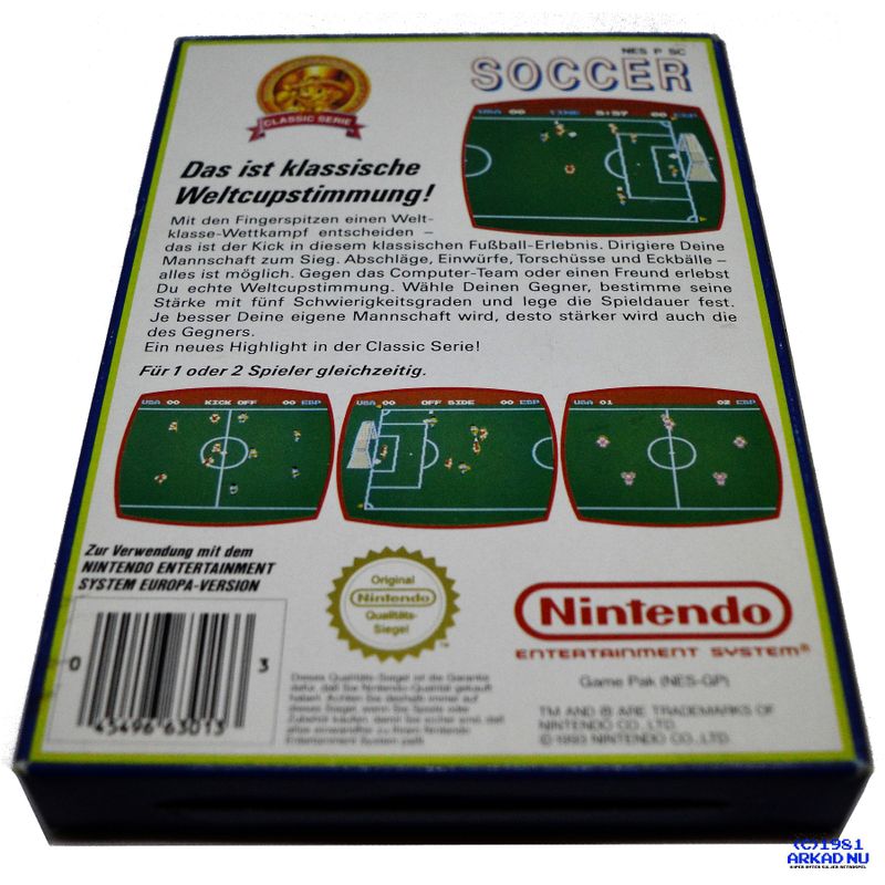 SOCCER CLASSIC SERIE NES