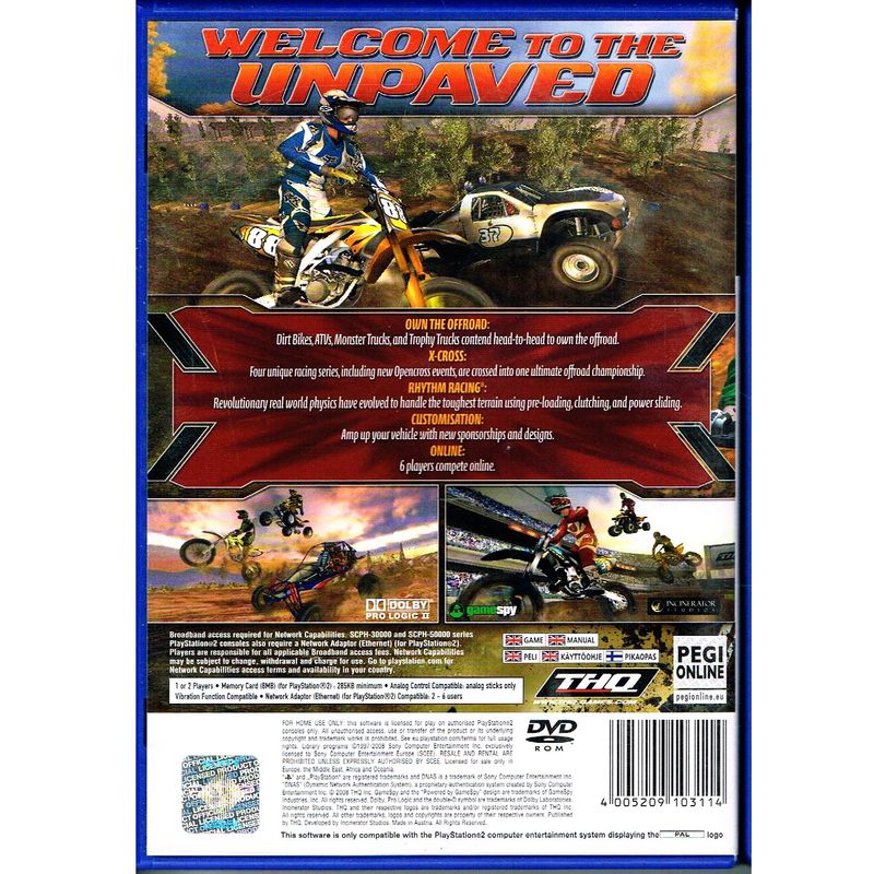 MX VS ATV UNTAMED PS2