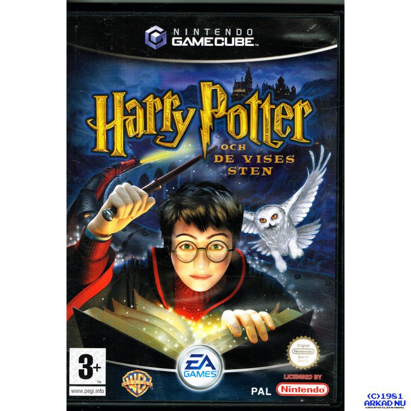 HARRY POTTER OCH DE VISES STEN GAMECUBE