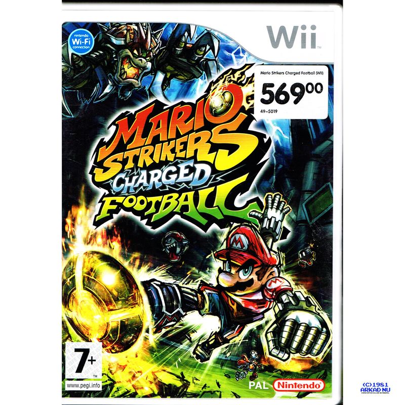 MARIO STRIKERS CHARGED FOOTBALL WII