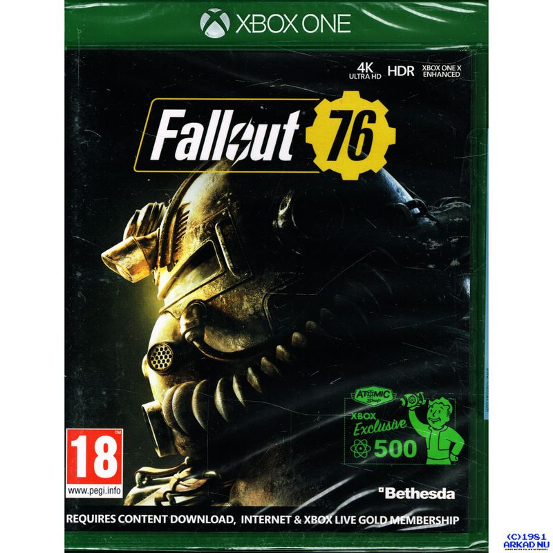 FALLOUT 76 XBOX ONE