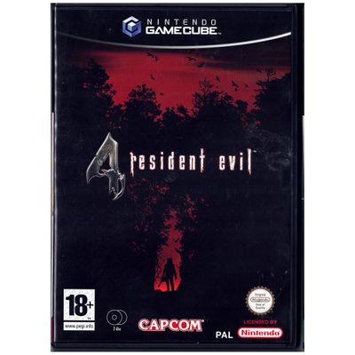 RESIDENT EVIL 4 GAMECUBE SVENSK UTGÅVA