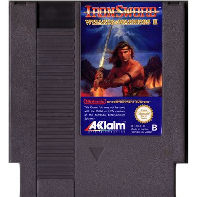 IRON SWORD WIZARDS & WARRIORS II NES SCN