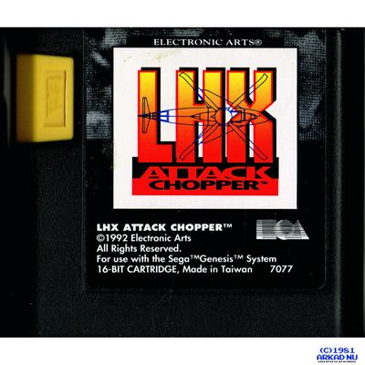 LHX ATTACK CHOPPER MEGADRIVE