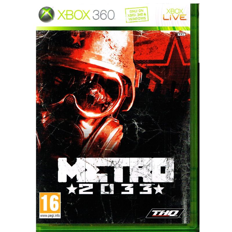 METRO 2033 XBOX 360