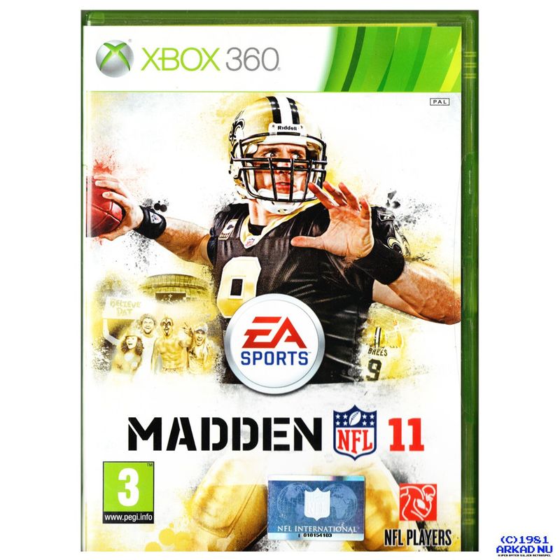 MADDEN NFL 11 XBOX 360