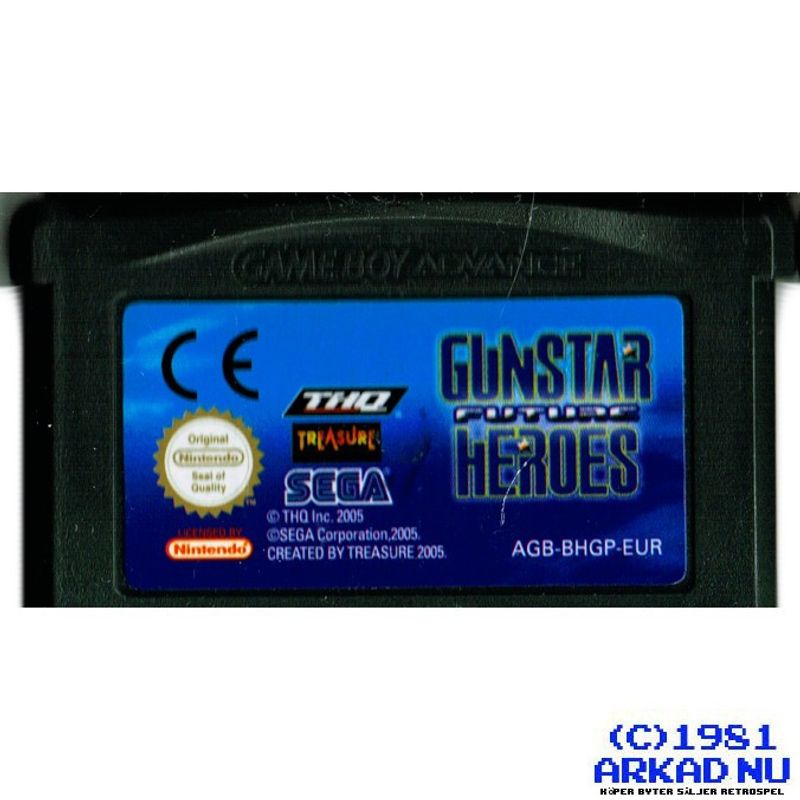 GUNSTAR FUTURE HEROES  GBA