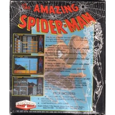 AMAZING SPIDER MAN AMIGA