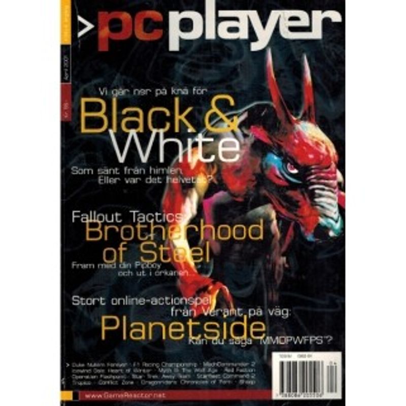 PC PLAYER APRIL 2001