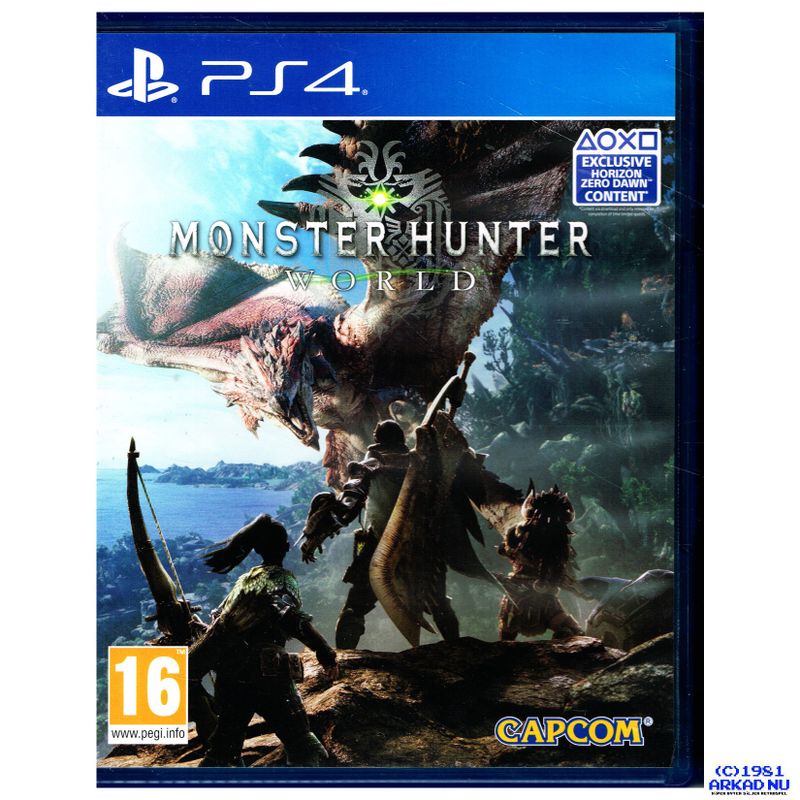 MONSTER HUNTER WORLD PS4