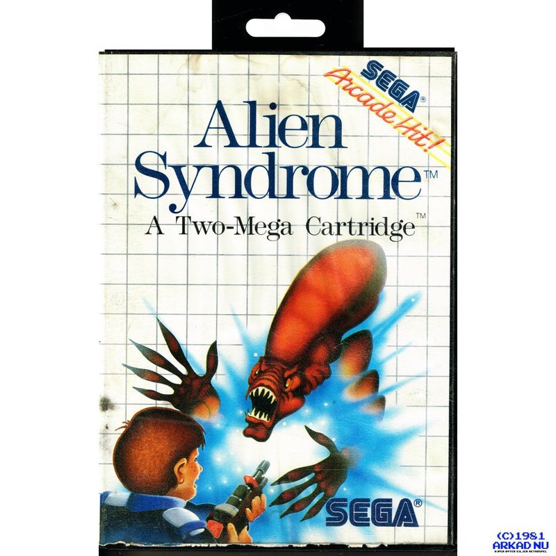 ALIEN SYNDROME MASTERSYSTEM