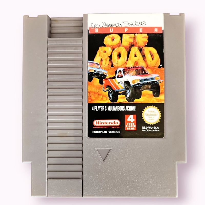 IVAN IRONMAN STEWARTS SUPER OFF ROAD NES SCN