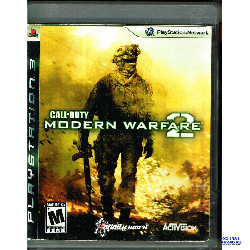 CALL OF DUTY MODERN WARFARE 2 PS3 NTSC USA