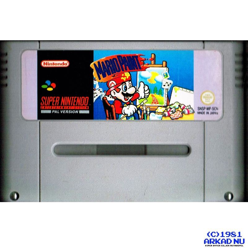 MARIO PAINT SNES SCN