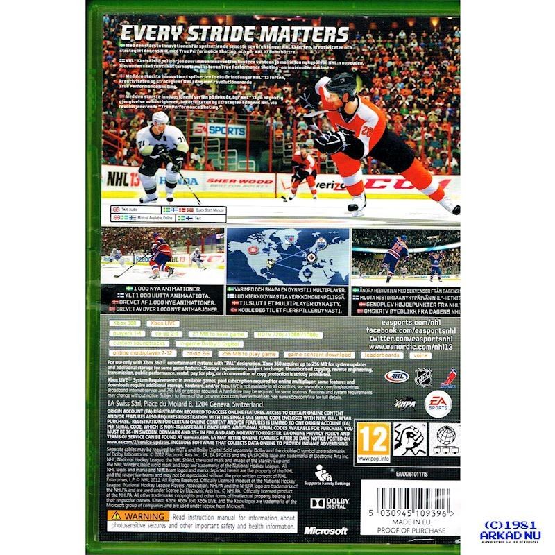 NHL 13 XBOX 360