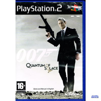 007 QUANTUM OF SOLACE PS2 - SVENSK UTGÅVA